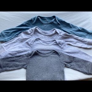 carters long sleeve onesies